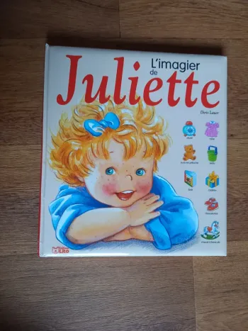 Grand livre l'imagier de Juliette