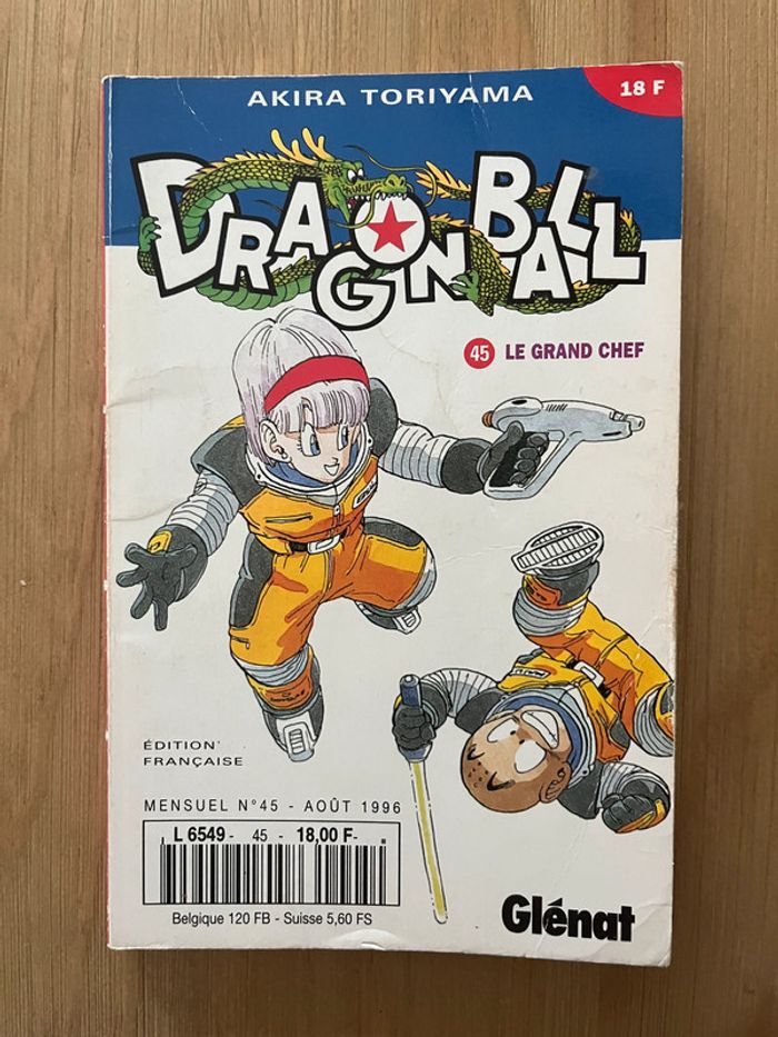 Lot 9 manga Dragon Ball - Akira Toriyama - photo numéro 9