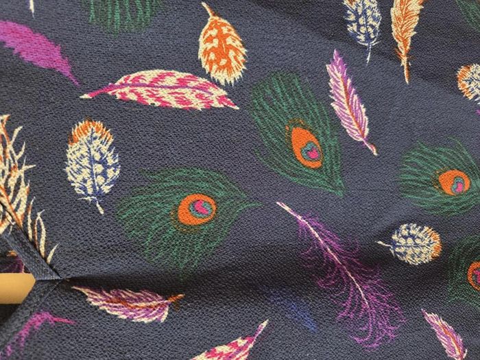 blouses manches courte Edji marine taille M - photo numéro 4