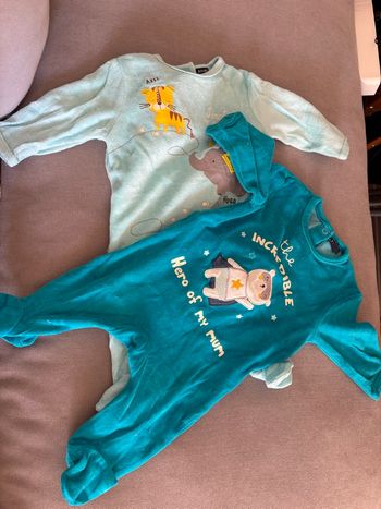 Pyjama velours 