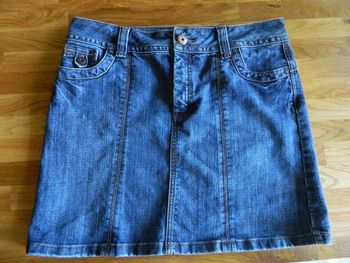 Jupe en jeans "Camaïeu" T 42