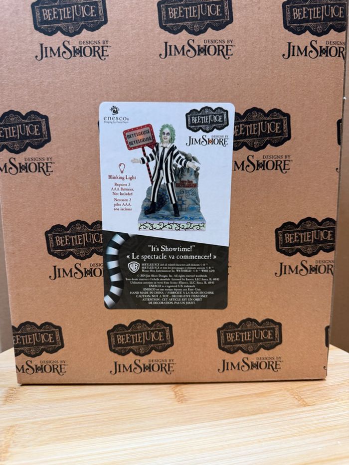 Figurine Lumineuse Beetlejuice sur sa Tombe – Jim Shore Officielle - photo numéro 4