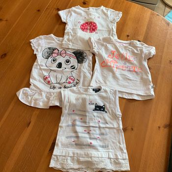 Lot de 4 tee-shirts