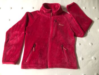 Veste chaude rose fille 10 ans