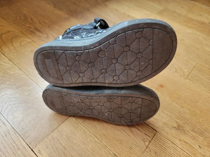 🐾 Chaussures Chat Noires & Grises – Pointure 22 🐾 - photo numéro 2