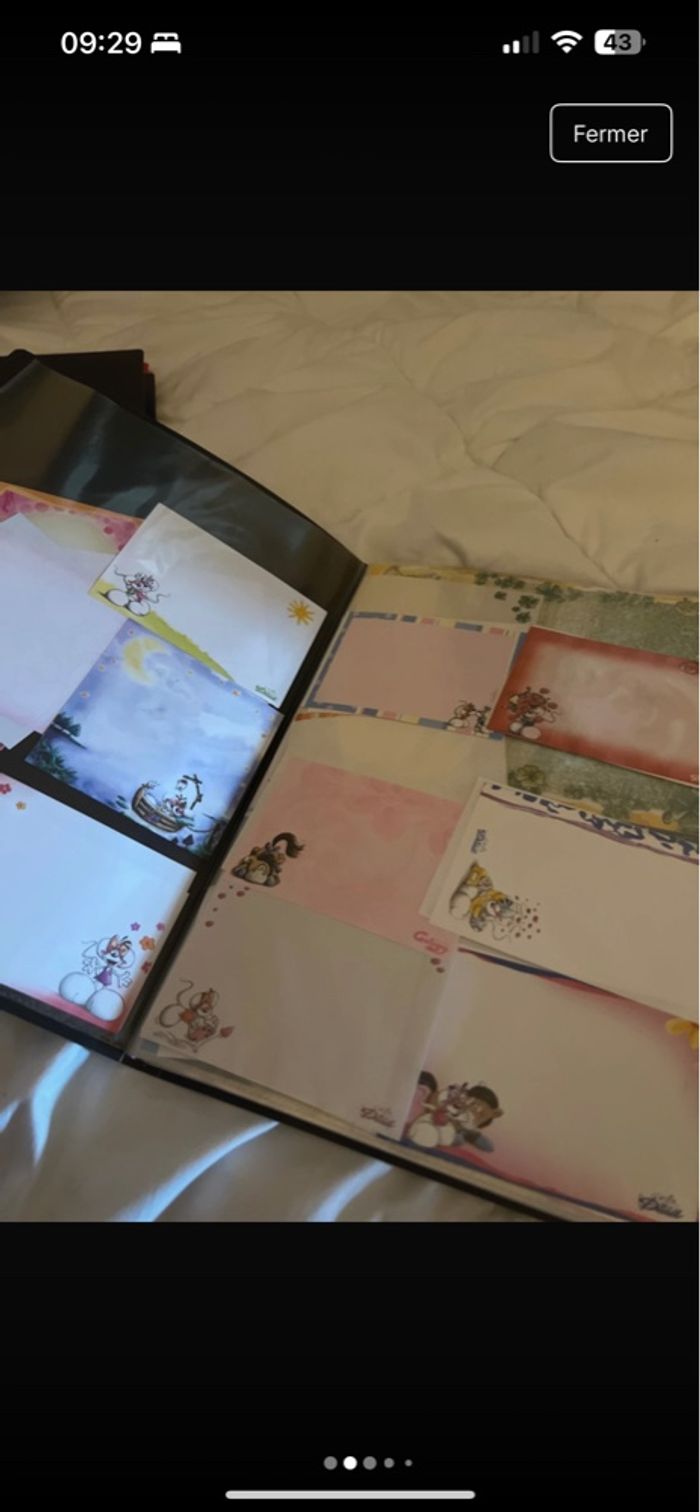 Porte-vue 95 feuilles Diddl 🩵🐭 - photo numéro 4