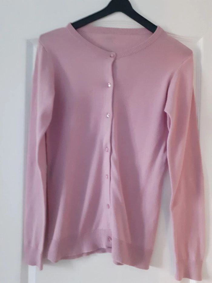 Gilet fille manches longues