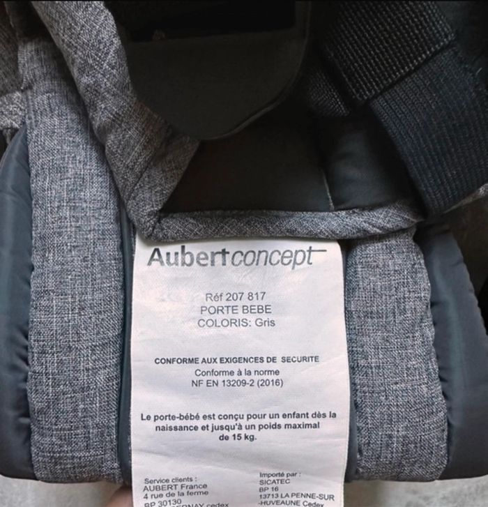 Porte-bébé Aubert Concept - photo numéro 3