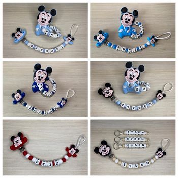 Attache tétine personnalisée 