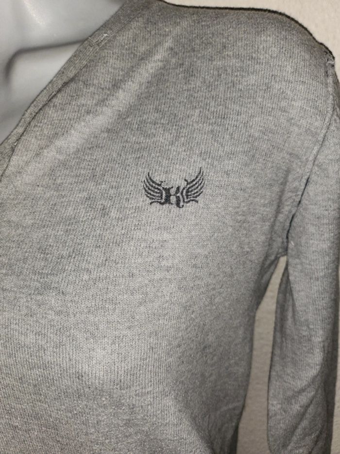 #pull kaporal gris - photo numéro 2