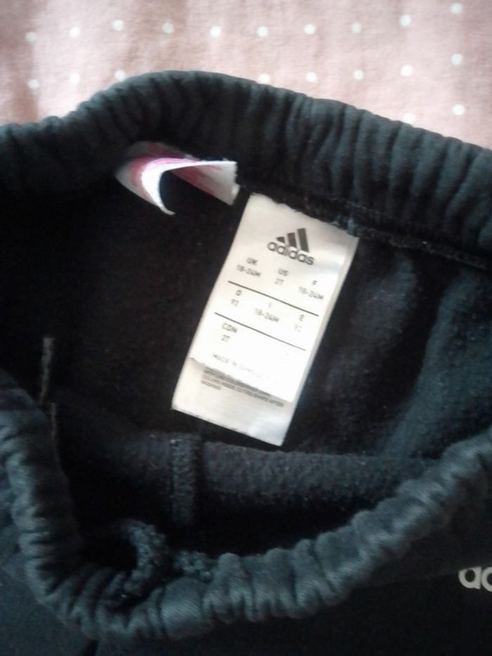 Ensemble survêtement de sport Adidas 18/24 mois - photo numéro 4