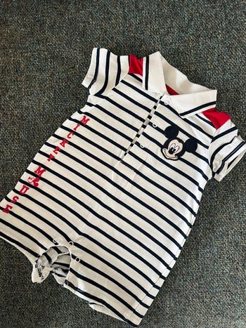 Combi short grenouillère 6 mois Disney
