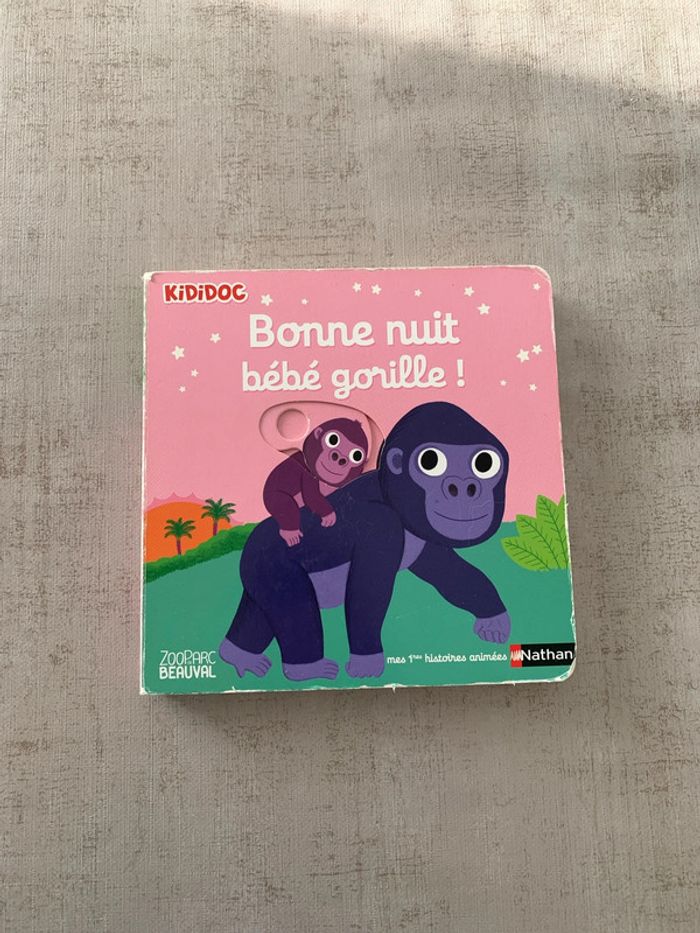 Livre « Bonne nuit bébé gorille »
