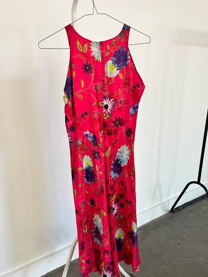 Robe sans manche fuschia Christian Lacroix - photo numéro 4