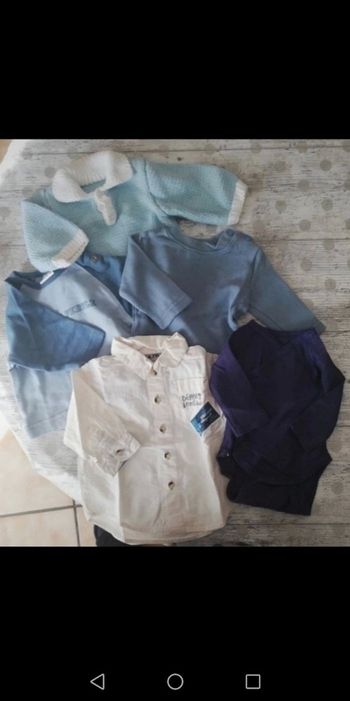 Lot t short et bodies 3 mois