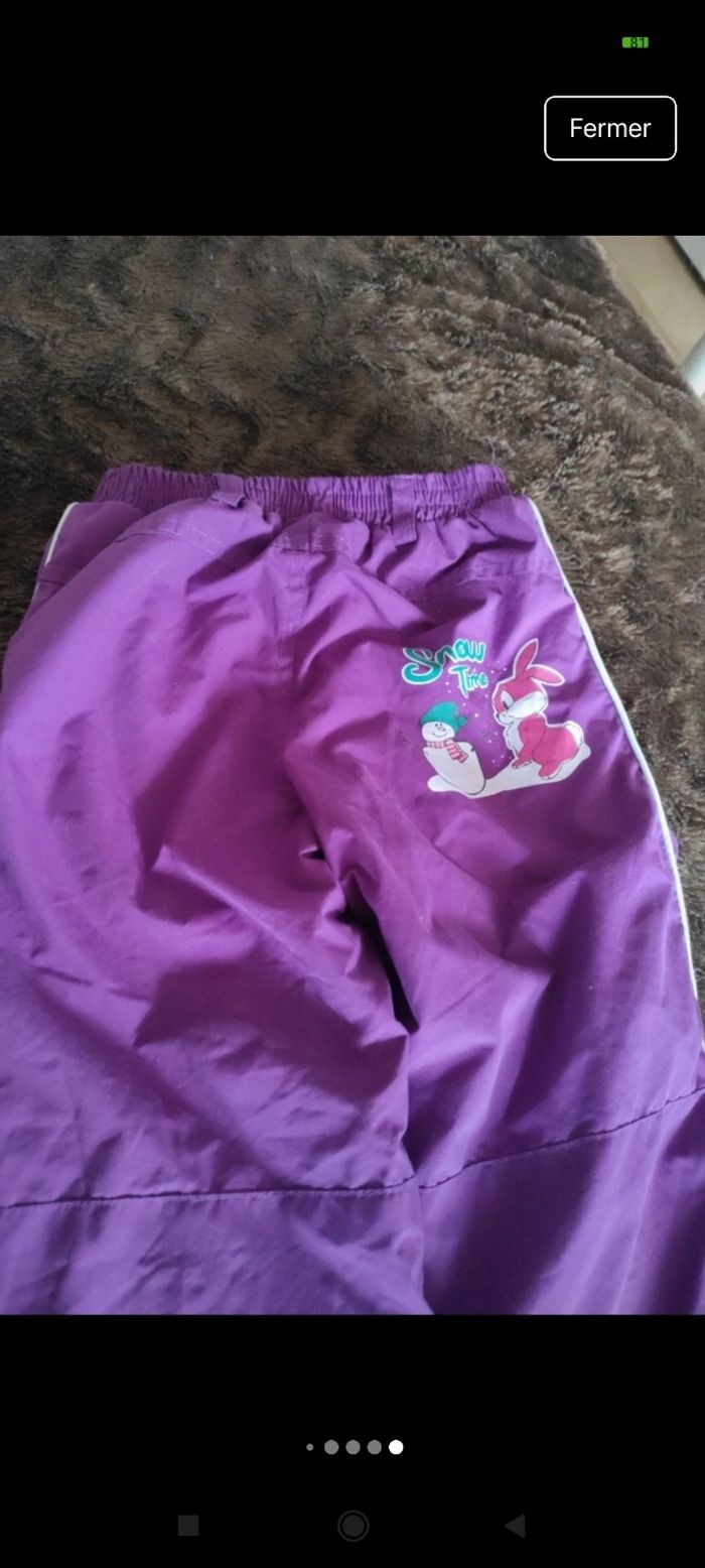 Très beau pantalon neige e12 - photo numéro 4