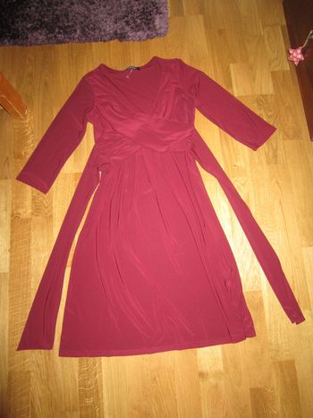 Robe bordeau nill's nickel T1=36