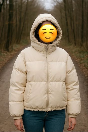 Blouson / doudoune avec capuche