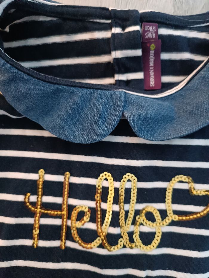 T-shirt Sergent Major 8 ans - photo numéro 2