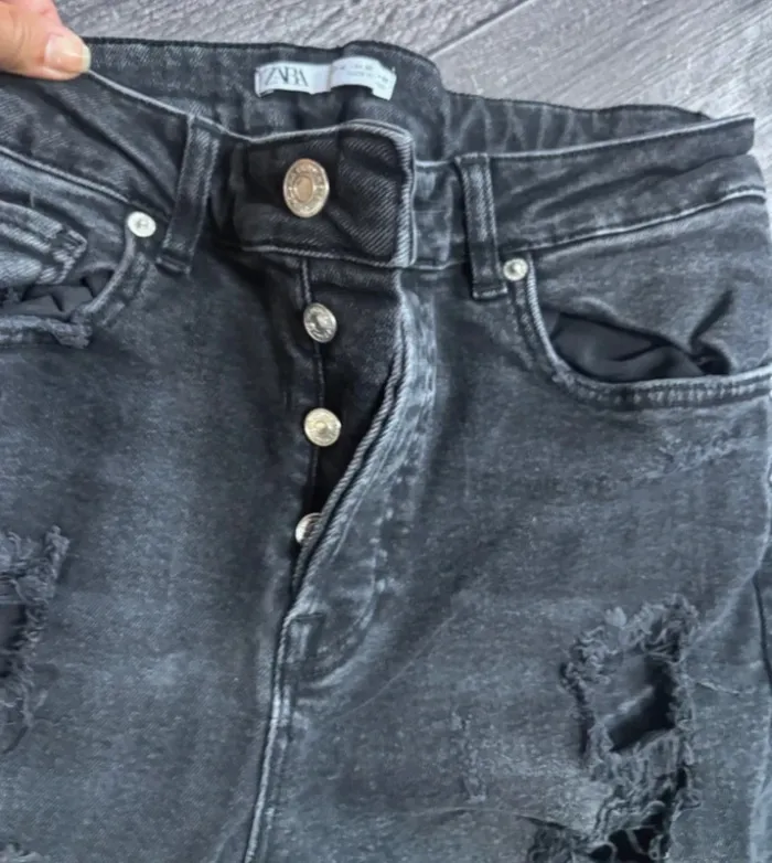 Jean homme Zara noir - photo numéro 5