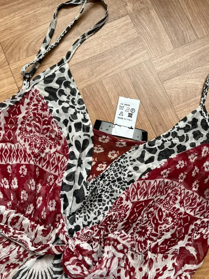 Top à bretelles en soie bas Twin-set (NEUF) - photo numéro 4