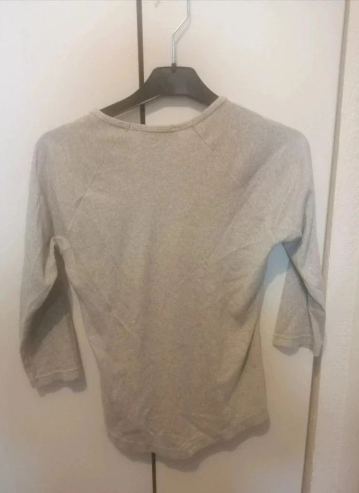 🌸👍Bas prix 👍#Top #gris clair #peplum Taille 38 "#Mim" 🌸 - photo numéro 3