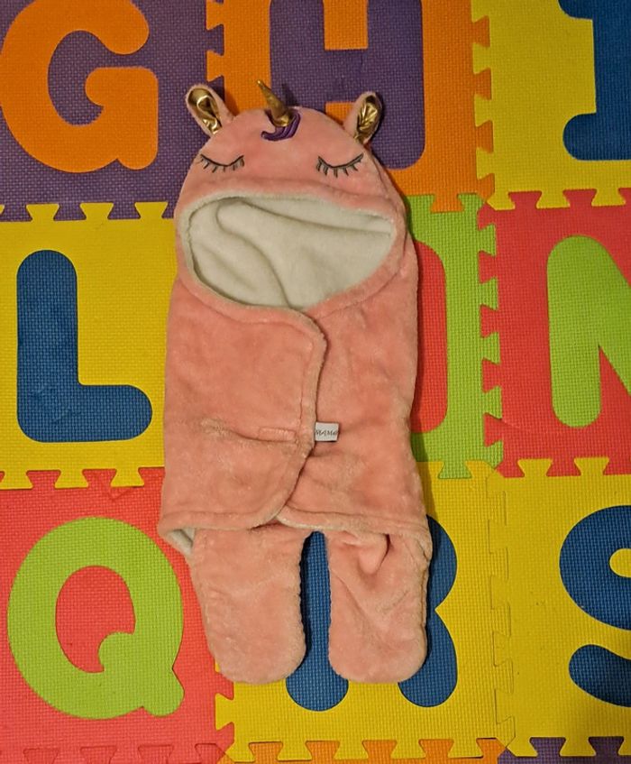 Nid d'ange licorne rose, Amazon, taille naissance/6 mois (67 cm)