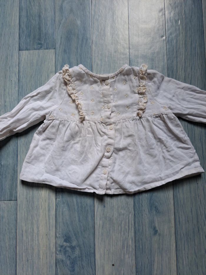 Chemise tunique fille