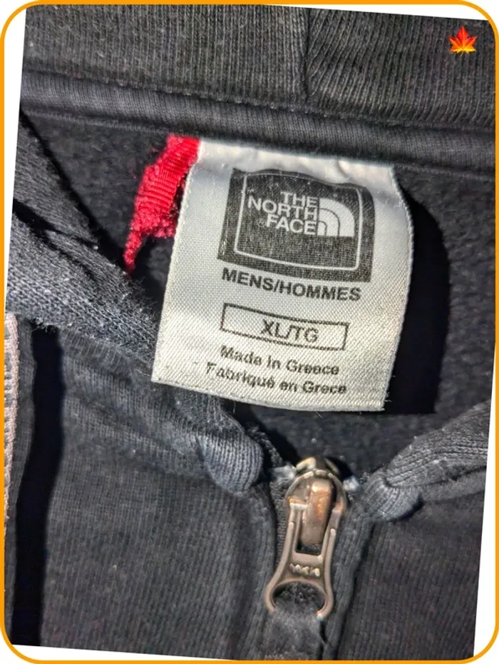 Sweat à capuche zippé The North Face XL - photo numéro 5