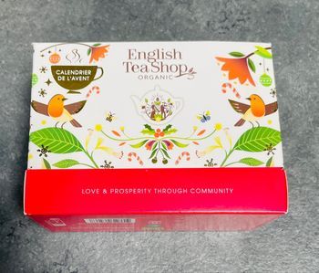 English tea shop calendrier de l’avent thé biologique