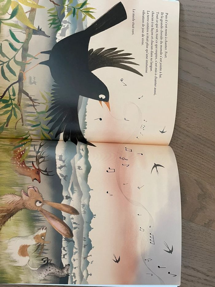 Livre jeunesse La grande chorale du monde de Morpugo et Gravett - photo numéro 3