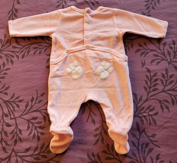 Lot de 7 pyjamas en velours (grenouillères) - photo numéro 9