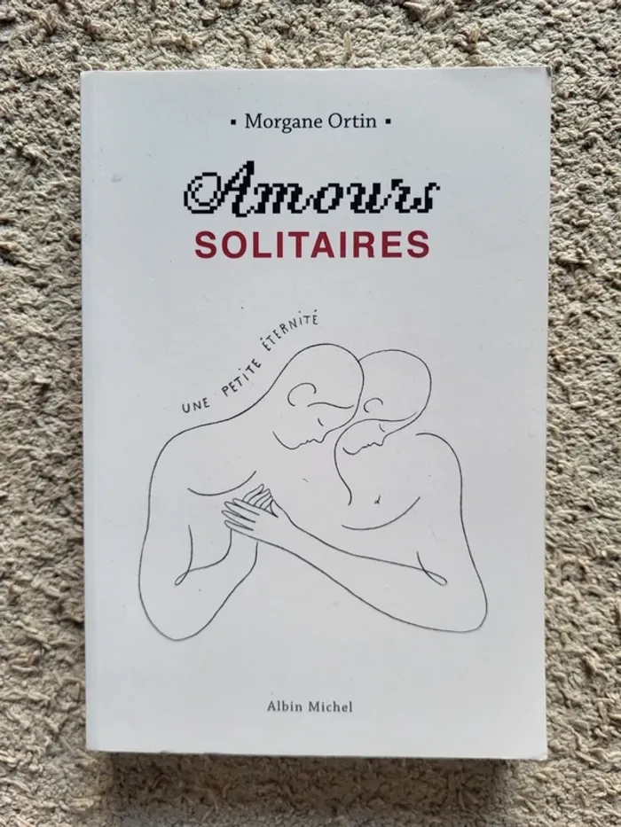 Livre "Amours solitaires" de Morgane Ortin - Roman épistolaire moderne