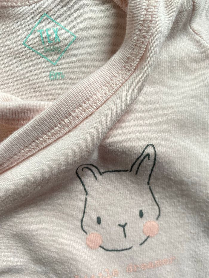 Body cache coeur rose 6 mois Tex - photo numéro 2