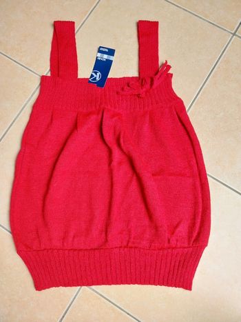 Pull à bretelles neuf