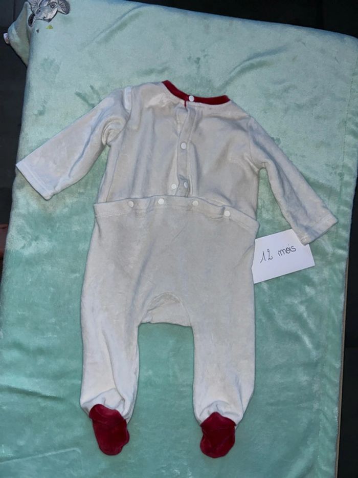 Pyjama bébé rêne de Noël - photo numéro 4