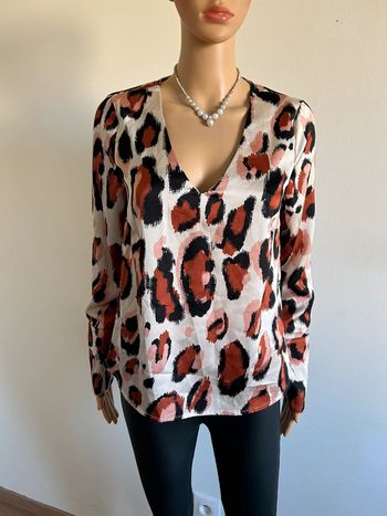 Blouse imprimée à manches longues Vila taille 34 jamais portée
