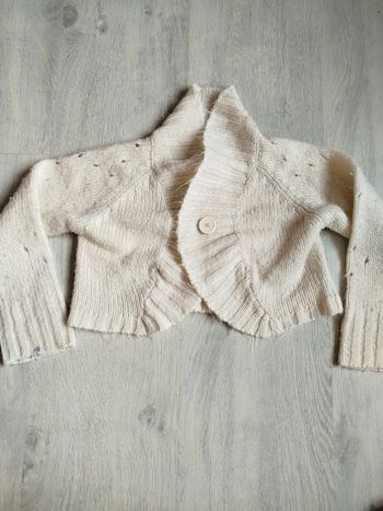 Gilet court chaud 6 ans