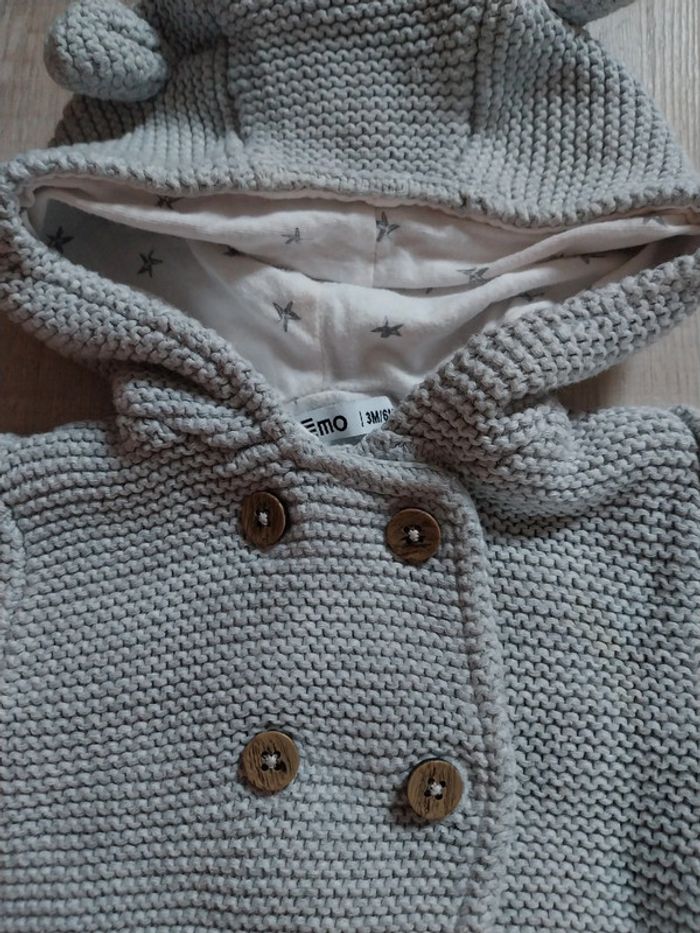 Gilet / manteau 3/6 mois - photo numéro 2