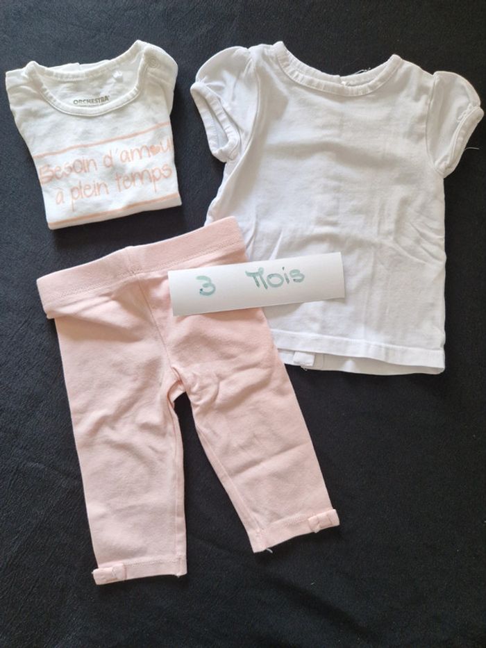 Lot de 3 pièces