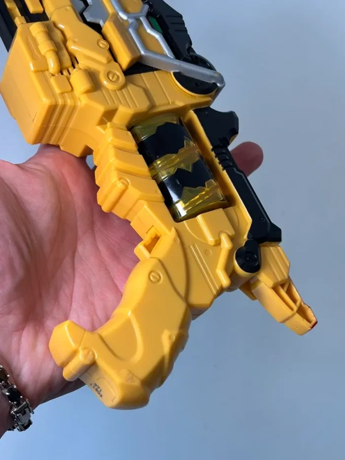 Power Rangers Dino Charge Morpher Blaster Gun Jaune - photo numéro 6