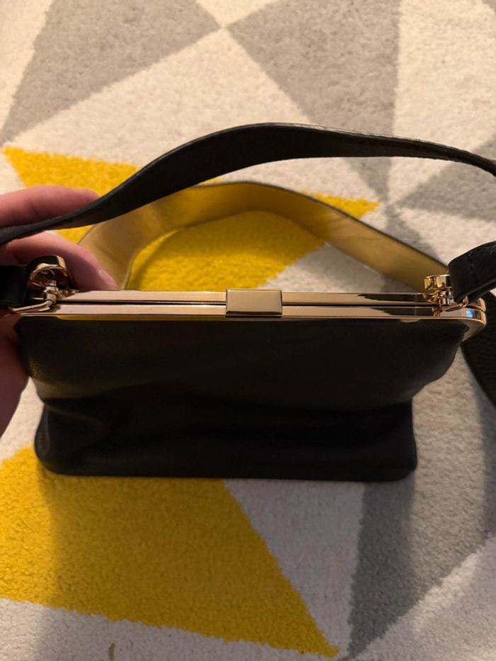 Sac à bandoulière en cuir Neuville - photo numéro 4