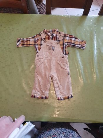 Ensemble salopette Sergent Major 6 mois