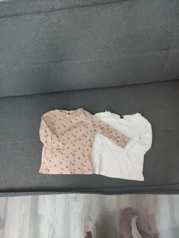 Lot t-shirt manches longues