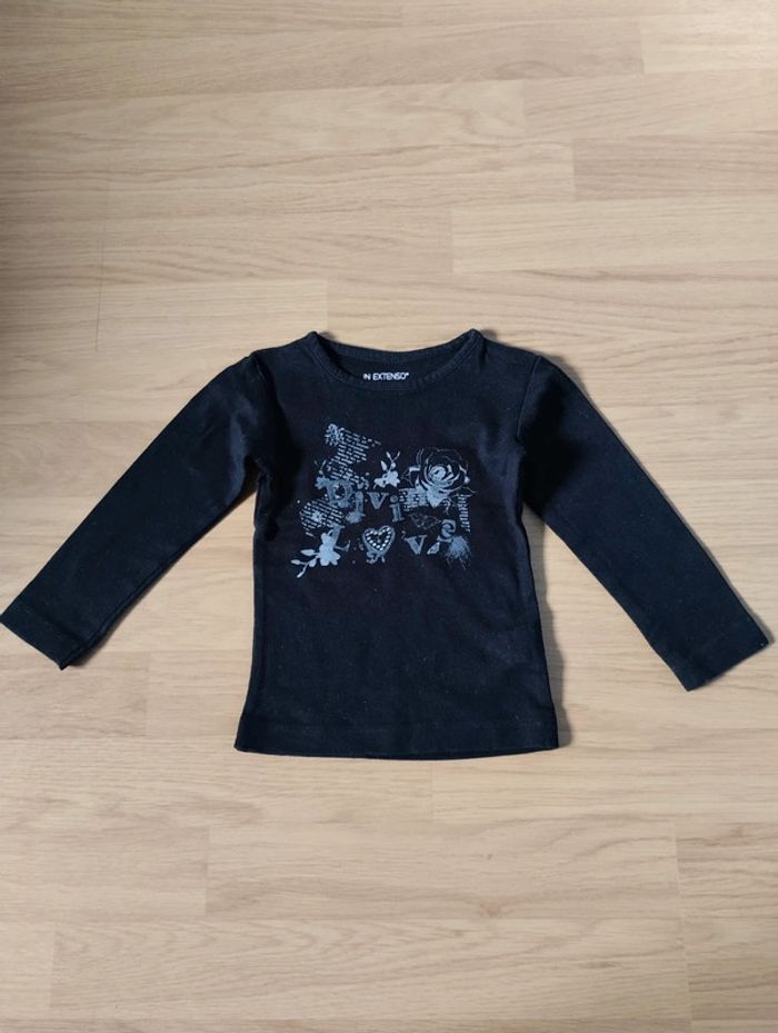 T-shirt manches longues 2 ans