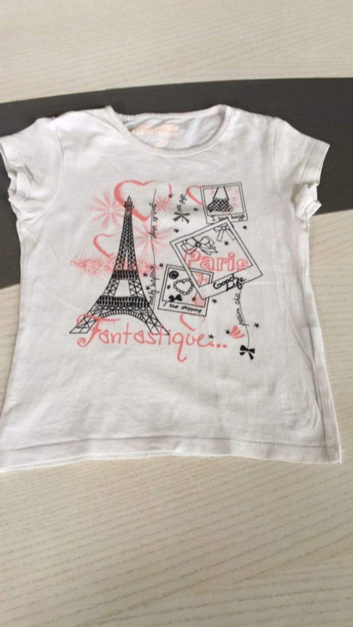 Tee-shirt Paris 4 ans