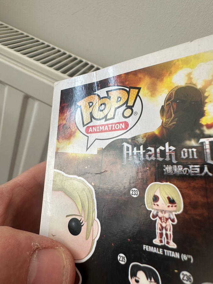 Funko pop Attack on Titan Annie Leonhart 236 SNK L' attaque des Titans! - photo numéro 9
