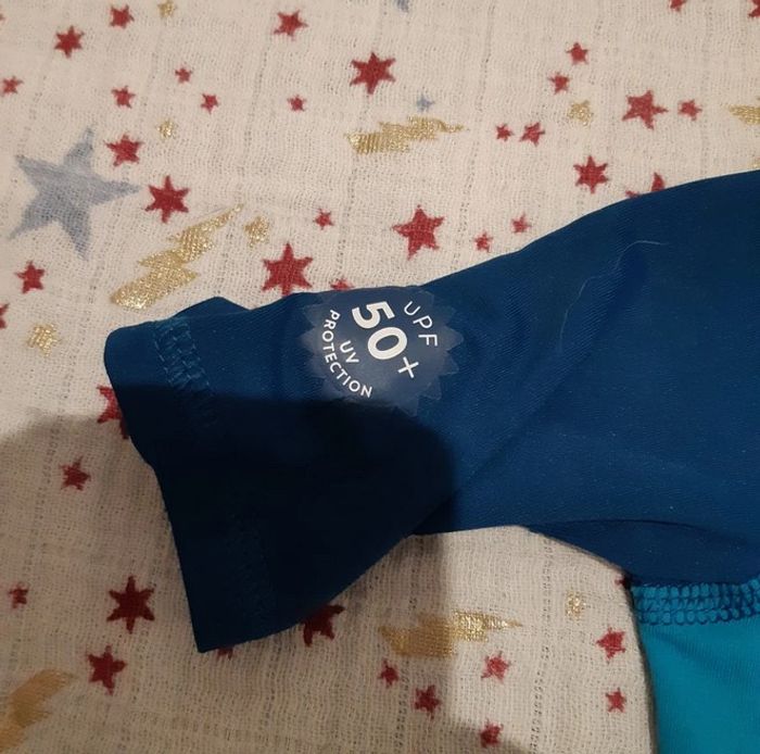 Combinaison maillot de bain et casquette 3-4 ans Nabaji decathlon UPF 50 - photo numéro 3