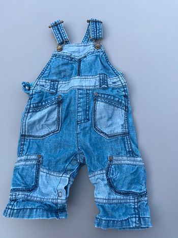 Salopette neuve sergent major 6 mois jean