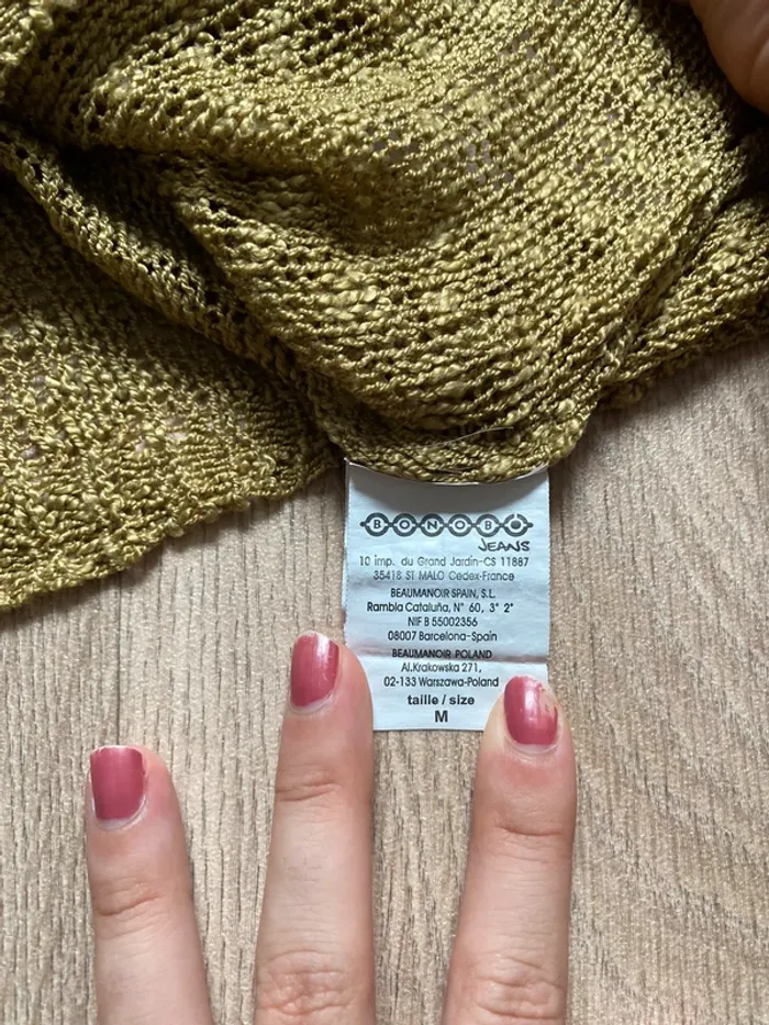 Top a maille - photo numéro 2